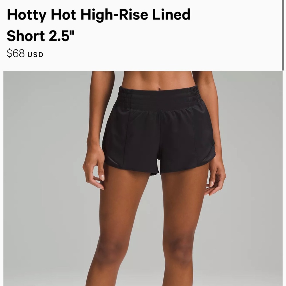 LULU-LEMON WOMENS SHORTS